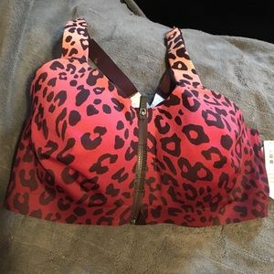 Victoria’s Secret Sport Bra 36DDD Leopard Print